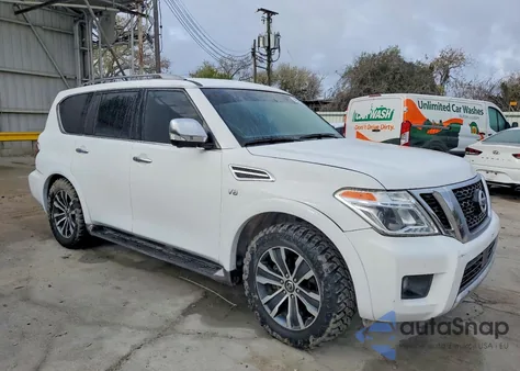 2020 Nissan Armada Sv from USA, damaged, VIN JN8AY2NC2L9620316